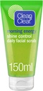 Clean & Clear Daily Face Scrub Morning Energy Shine Control 150ml