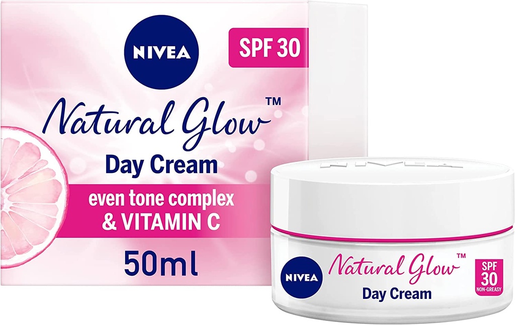 Nivea Natural Glow Day Cream Spf 30 - 50ml