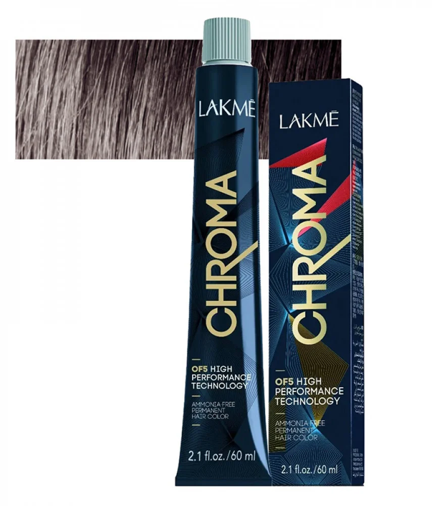 Lakme Chroma Amonia Free Permanent Hair Color 3/00 Dark Brown
