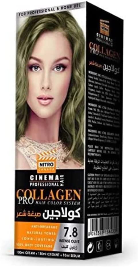 Nitro Canada Collagen Hair Color 7.8