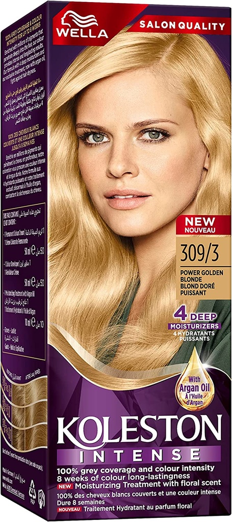 Wella Koleston Intense 309/3 Golden Blonde