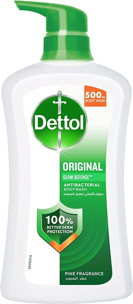 Dettol Original Showergel & Bodywash Pine Fragrance 500ml