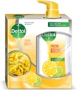 Dettol Shower Gel Fresh 500 + Loofa