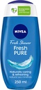 Nivea Shower Gel Body Wash Fresh Pure Sea Minerals Aquatic Scent 250ml