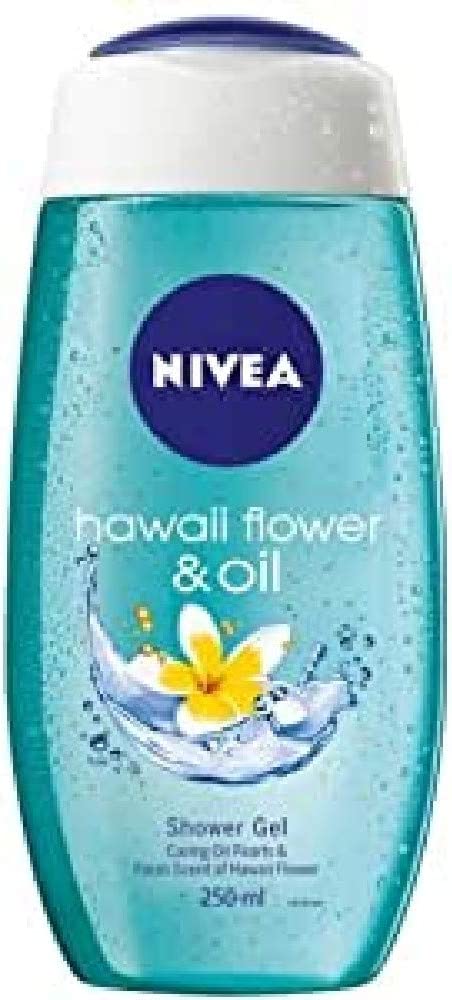 Nivea Hawaii Flower & Oil Shower Gel 250 Ml / 8.3 Fl Oz