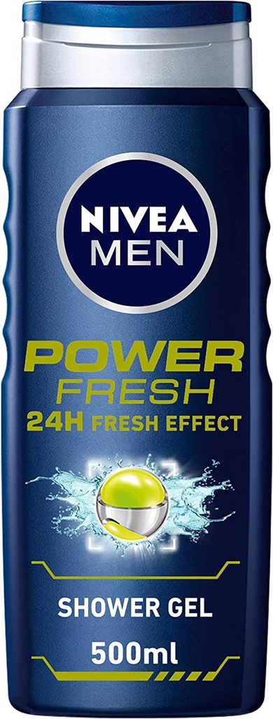 Nivea Men Shower Gel Energy 500 Ml Art.80786