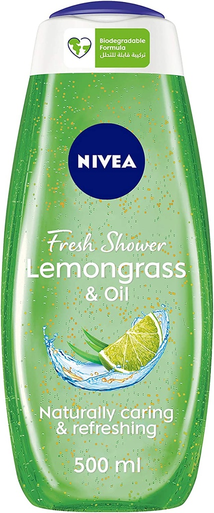 Nivea Women Shower Gel Lemongrass & Oil 500ML