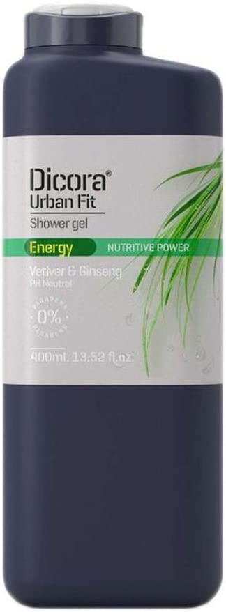 Dicora Urban Fit Shower Gel Energy Vetiver And Ginseng 400 Ml