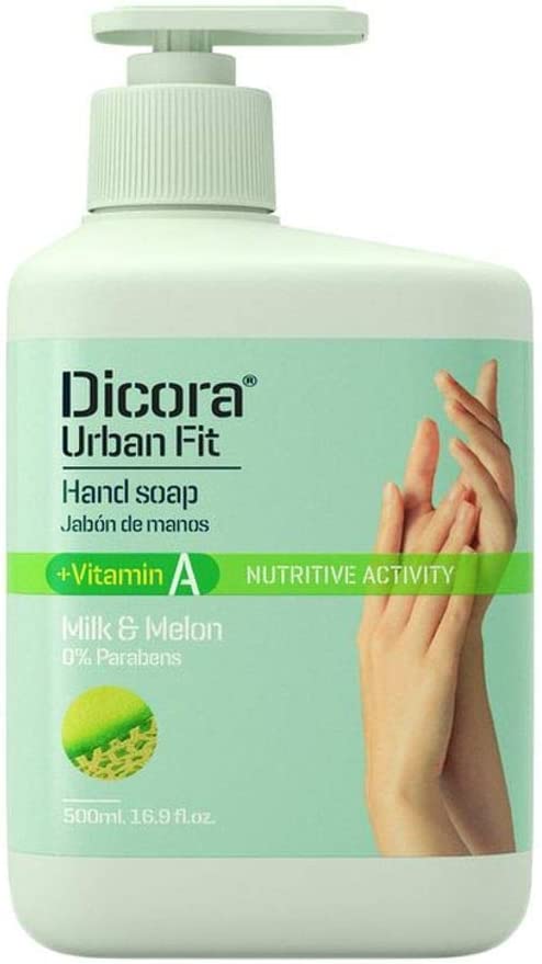 Dicora Urban Fit Hand Soap Vitamin A Milk And Melon 500 Ml