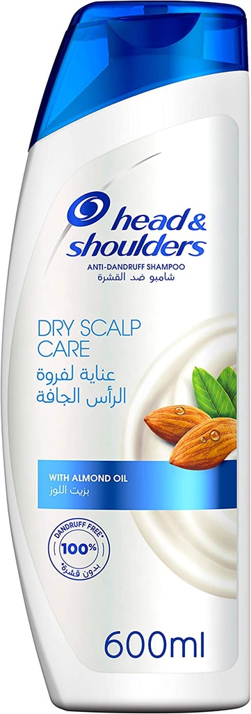 Head & Shoulders Dry Scalp Care Anti-dandruff Shampoo With Almond Oil 600 Ml