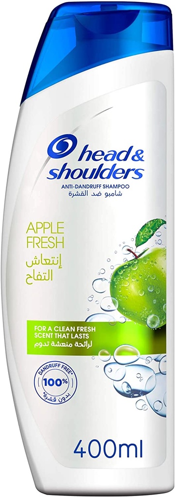 Head & Shoulders Shampoo Apple Fresh 400 Ml