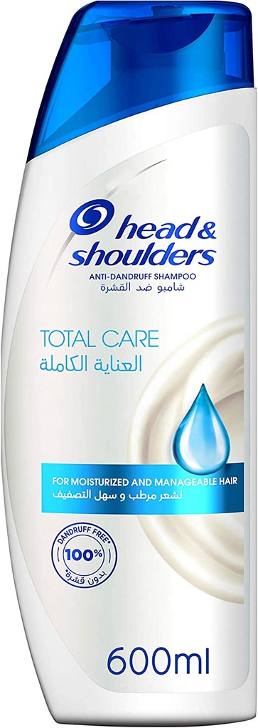 Head & Shoulders Total Care Anti-dandruff Shampoo 600 Ml