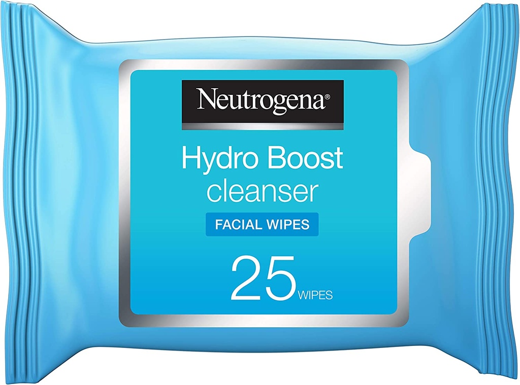 Neutrogena Hydro Boost Cleanser Facial Wipes 25 S