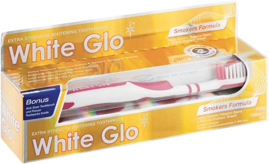 White Glo Whitening Toothpaste Smokers Formula 100 Ml