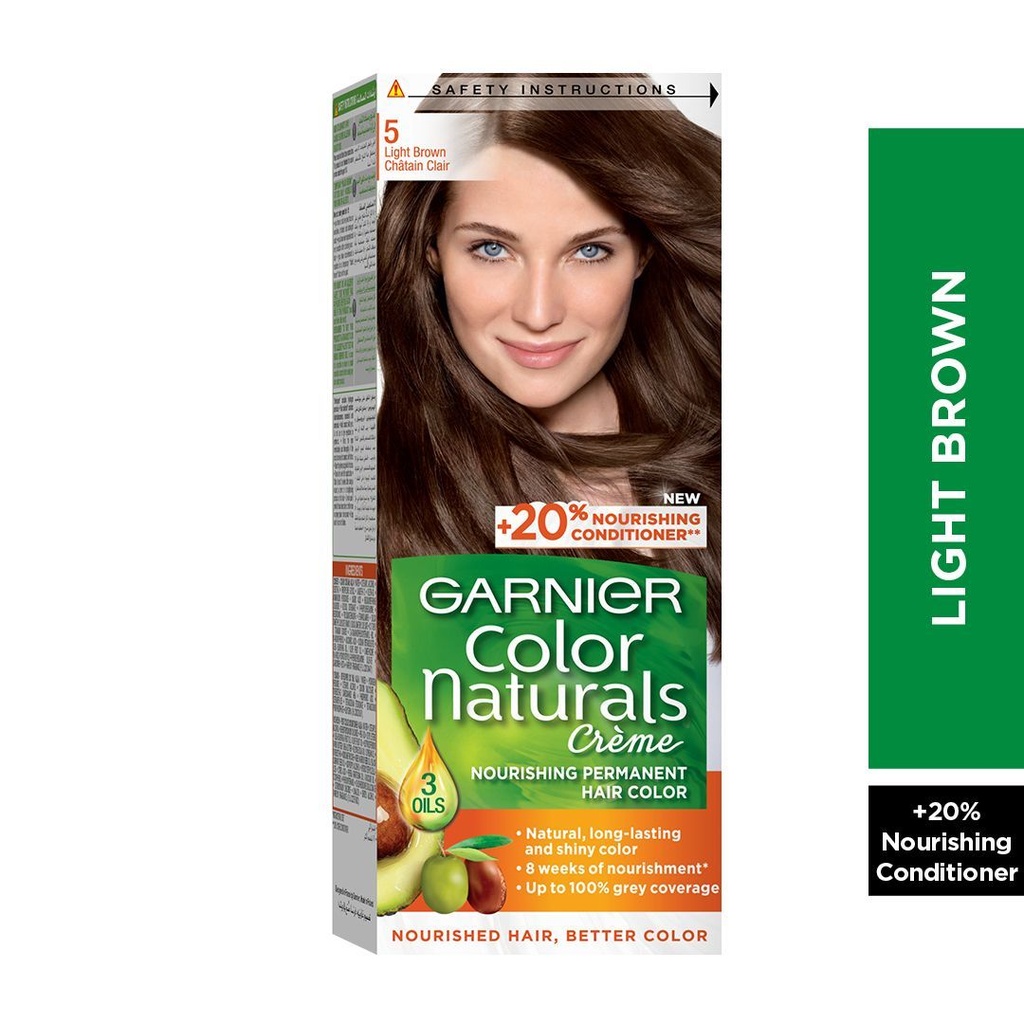 Garnier Color Naturals 5 Light Brown Haircolor