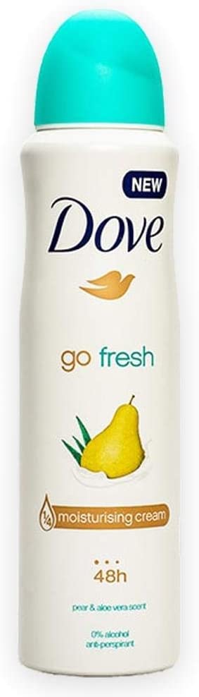 Dove Go Fresh Pear & Aloe Vera Scent Antiperspirant Spray 150ml