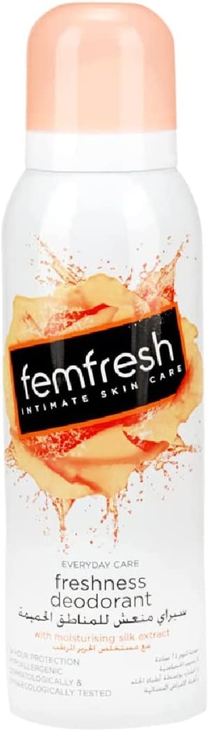 Fem Fresh Spray Refrigeration Refrigeration For Intimate Areas Orange 125 Ml