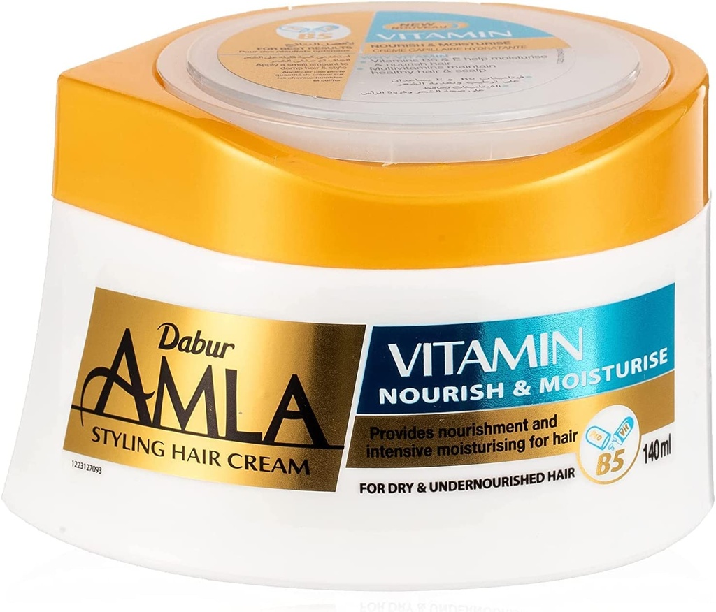 Dabur Amla Hair Cream Nourish And Moisturize 140 Ml