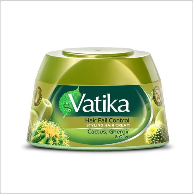 Dabur Vatika Hair Fall Control Cream Olive 210 Gm