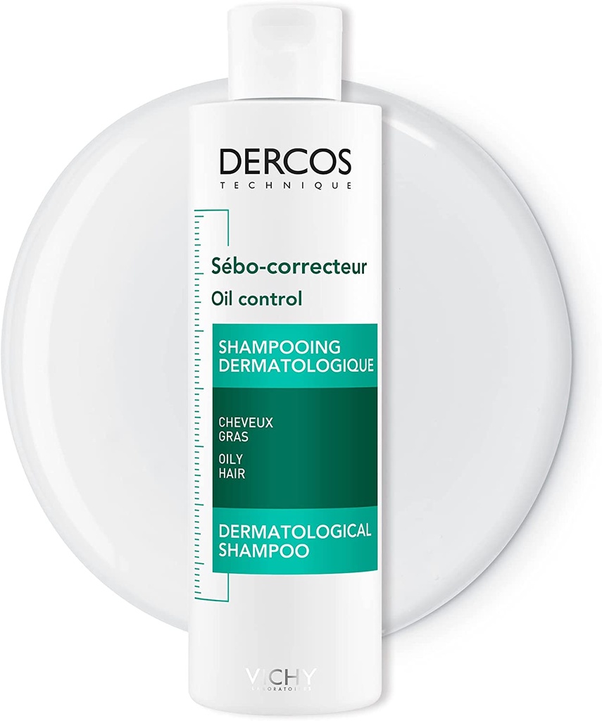 Vichy Dercos Shampoo For Oil Hair 200 Ml