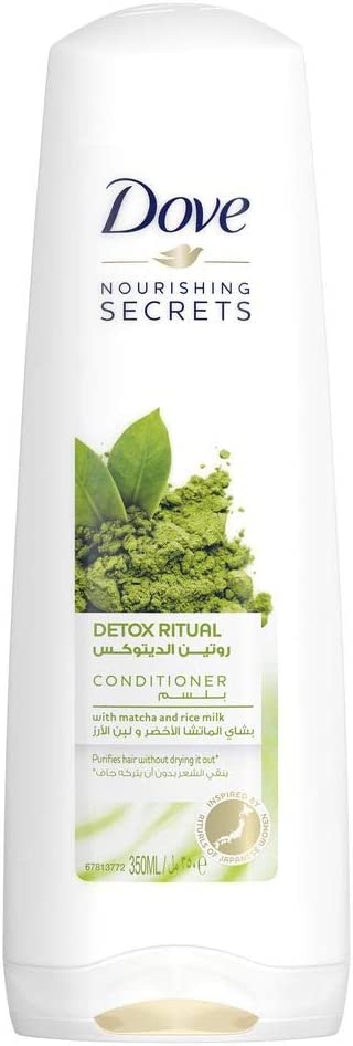 Dove Nourishing Secrets Conditioner Detox Ritual-matcha And Rice Milk 350ml