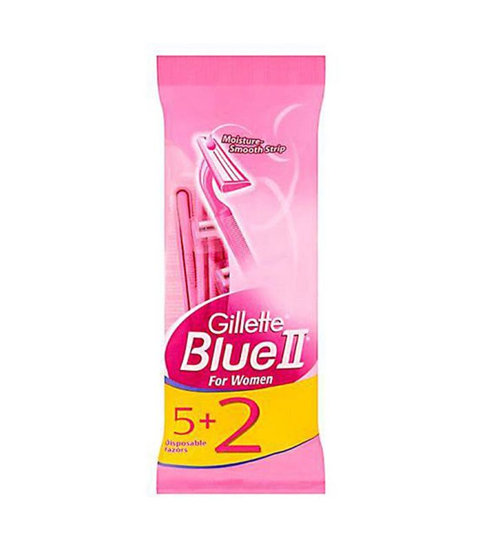 Gillette Blu 2 Pink For Women Shaver Number 5 + 2 Gillete Blue2 For Women 5 + 2 Pcs