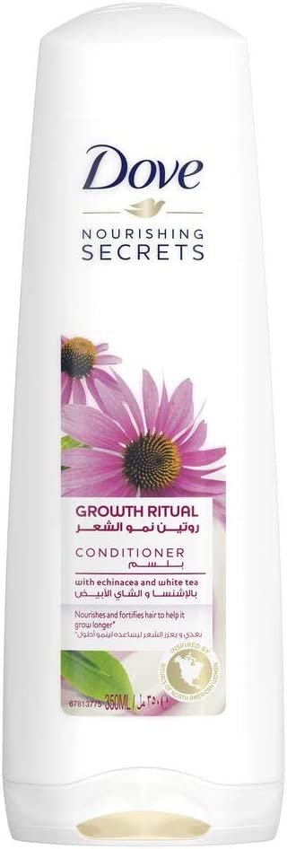 Dove Nourishing Secrets Conditioner Growth Ritual-echinacea And White Tea 350ml