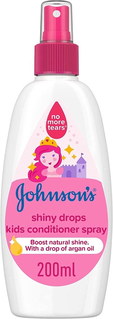 Johnson Baby Shiny Drop Conditio Spray 200m New