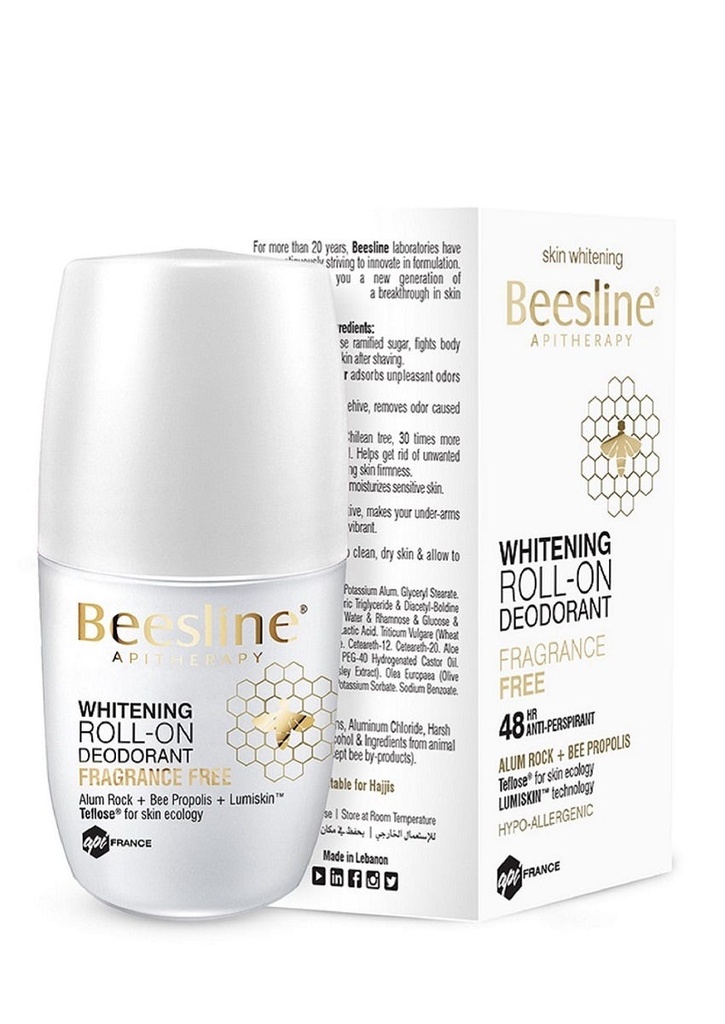 Beesline Deo Roll Fragrance Free 50%discount