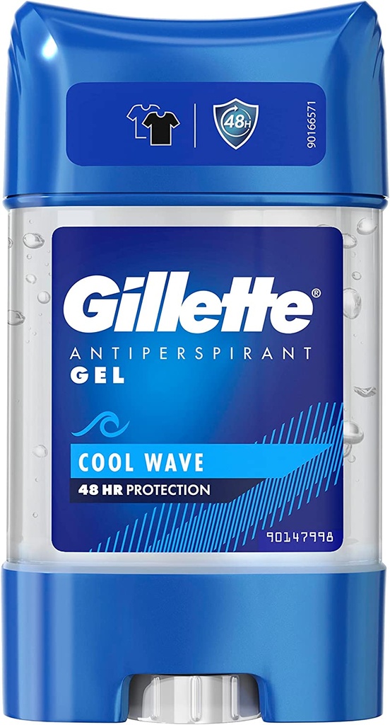 Gillette Cool Wave Anti-perspirant Gel 70 Ml