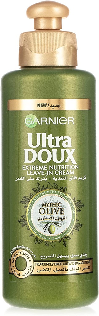 Garnier Ultra Doux Olive Mythic Leave-in Cream 200 Ml