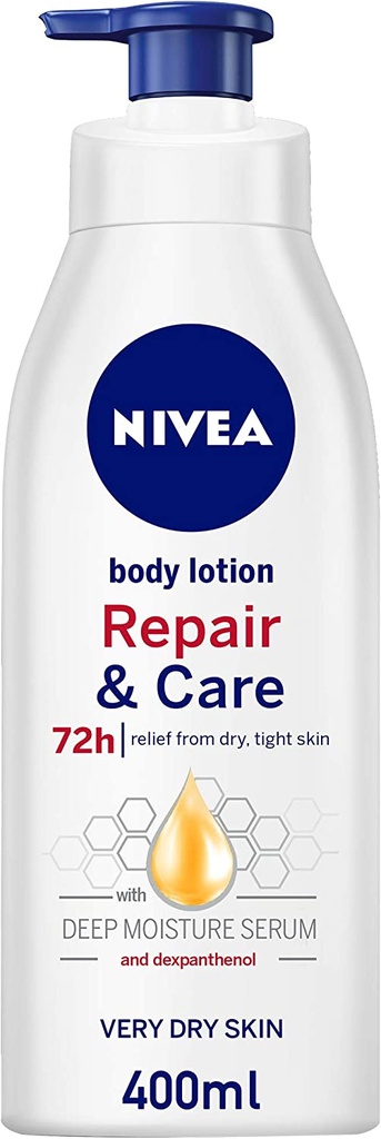 Nivea Body Lotion Very Dry Skin Repair & Care Dexpantenol 400ml