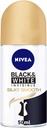 Nivea Antiperspirant Roll-on For Women Black & White Invisible Silky Smooth Shaving 50 Millilitre