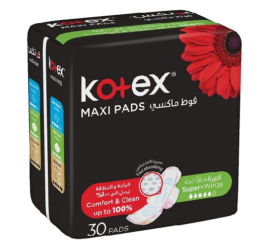 Kotex Maxi Slim Super Wings Pads