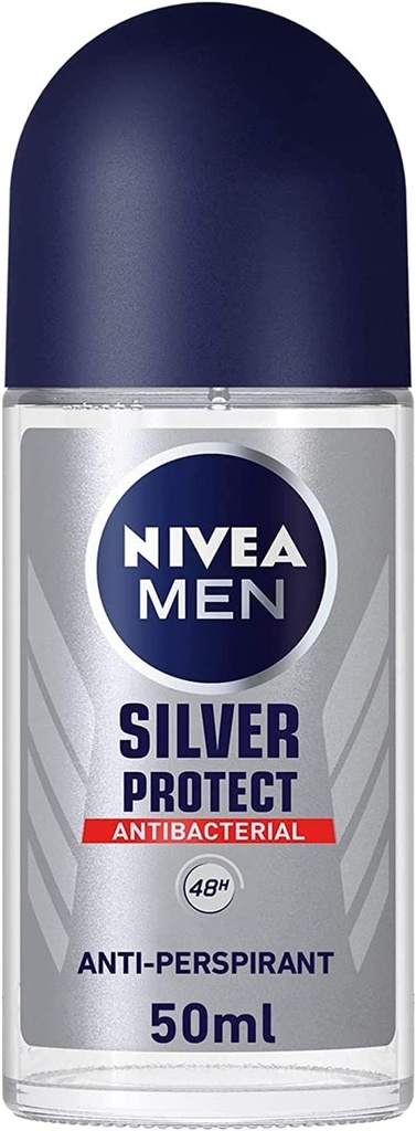 Nivea Men Silver Protect Roll-on Deodorant 50 Ml
