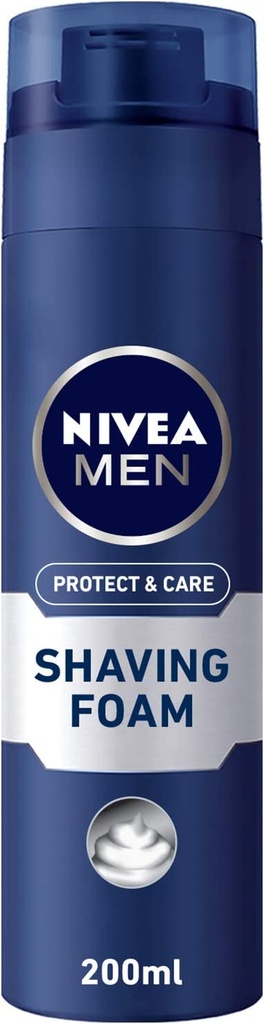 Nivea Men Shaving Foam Protect & Care Aloe Vera 200ml