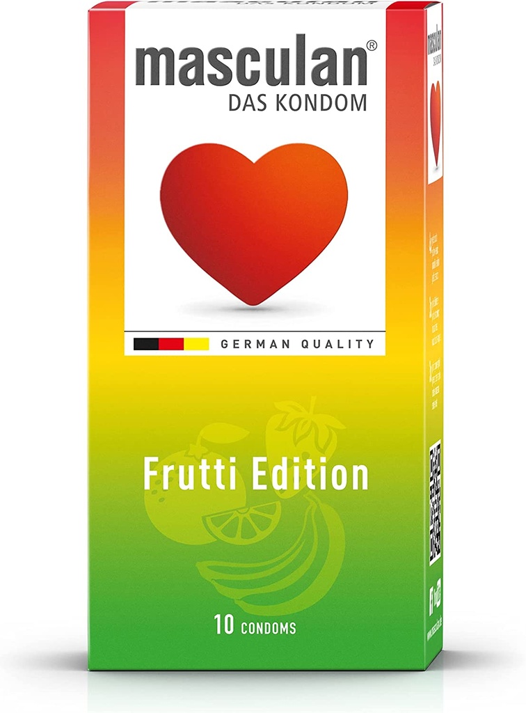 Masculan Frutti Edition 10 Condoms