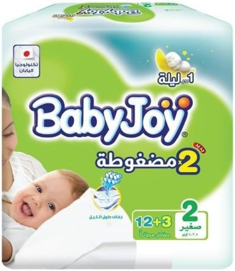 Babyjoy Culotte Size 2 Medium 6-12 Kg Jumbo Box 12+3 Diaper Pants