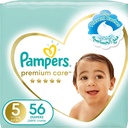 Pampers Premium Care Size 5 Junior 11-16 Kg Super Saver Pack 56 Diapers