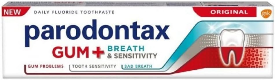 Parodontax Toothpaste Gum + Breath & Sensitivity 75ml