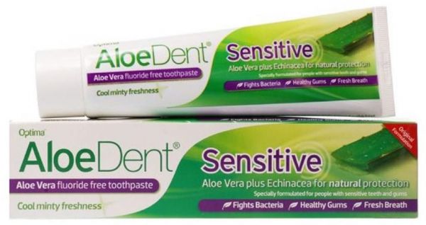 Aloedent Toothpaste Sensitive Aloe Vera 100ml