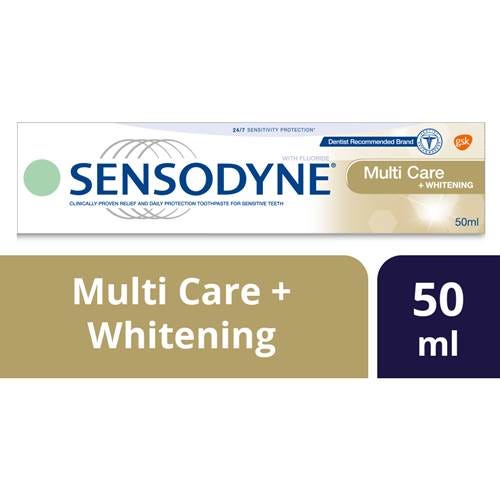 Sensodyne Multi Care Whitening Plus T.p 50 ml