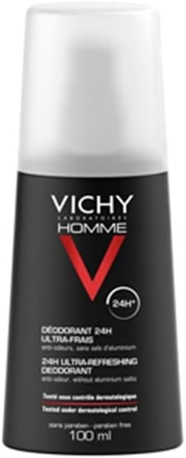 Vichy Homme Deodorant Spray Ultra-fresh 100 Ml