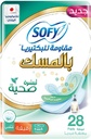 Sofy Anti-bacterial With Musk Slim Large 29 Cm Sanitary Pads With Wings Pack Of 28 Pads