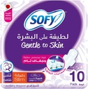 Sofy Gentle To Skin Slim Large 29 Cm Sanitary Pads With Wings Pack Of 10 Pads