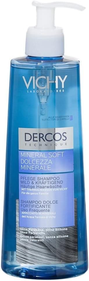 Vichy Dercos Mineral Soft And Fortifying Shampoo 400 Ml