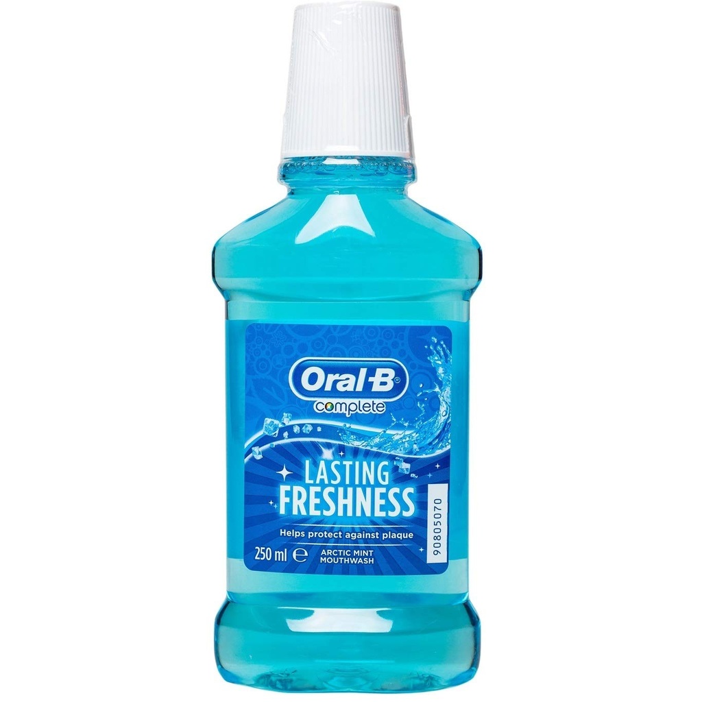 Oral-b - Oral-b Complete Lasting Freshness Arctic Mint Mouthwash - 250ml