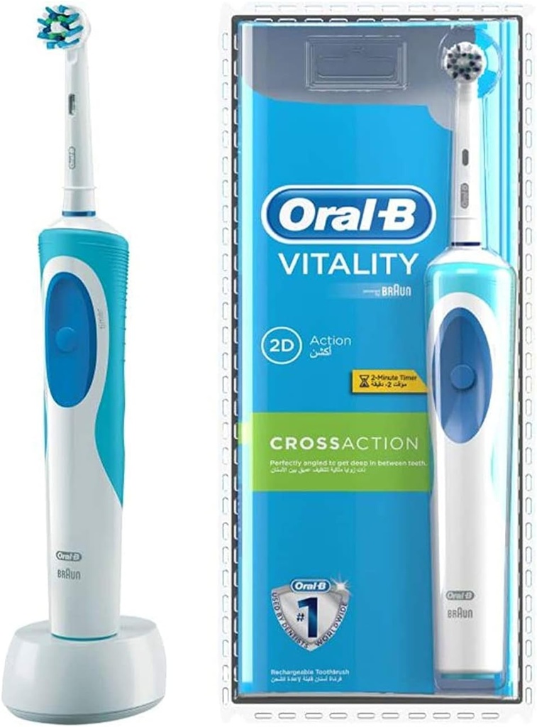 Oral-b D12513 Vitality Electric Rechargeable Toothbrush (pack Of 1)