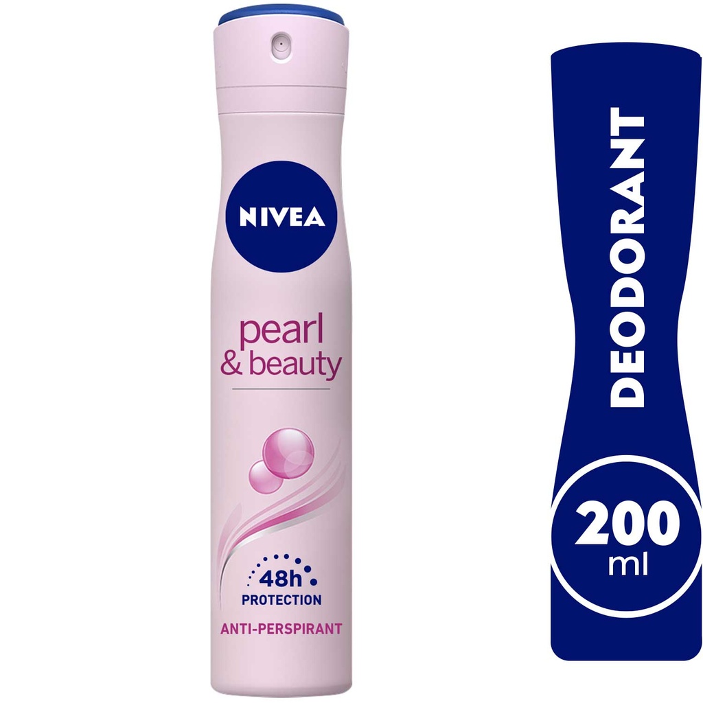 Nivea Antiperspirant Spray For Women Pearl & Beauty Pearl Extracts 200ml