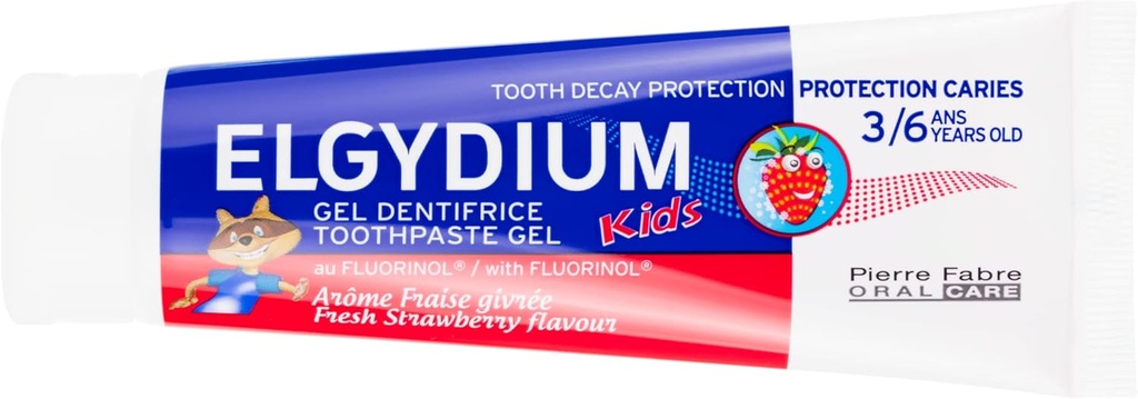 Pierre Fabre Elgydium Tooth Decay Protection Kids Fresh - Strawberry - 50 Ml